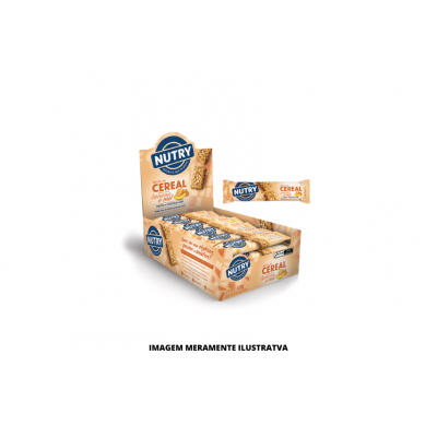 BARRA DE CEREAL - NUTRY - 22g BANANA E MEL - DP24